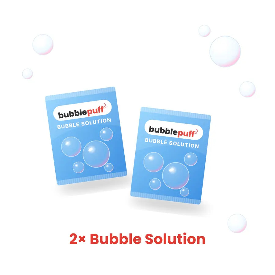 BubblePuff Bubble Solution packs